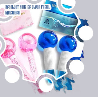 Aceology ice globe facial massager