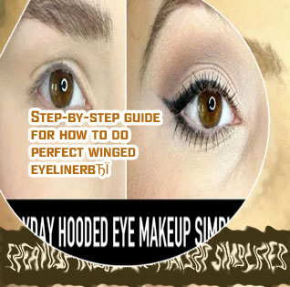 Beginner eyeliner for hooded eyes