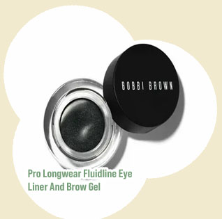 Brown gel eyeliner