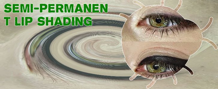 Eyeliner shading permanent