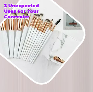 Makeup brush set for beginners