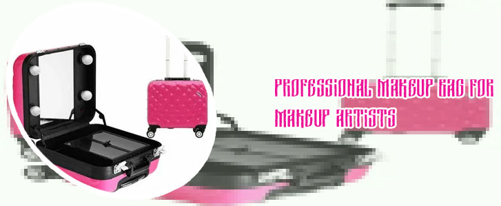 Makeup travel suitcase