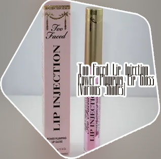 Too faced lip injection power plumping lip gloss